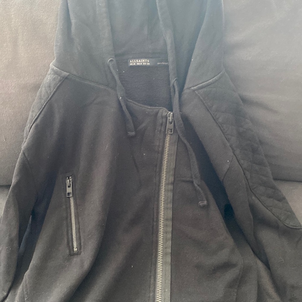 All Saints Sweatshirt Jacket